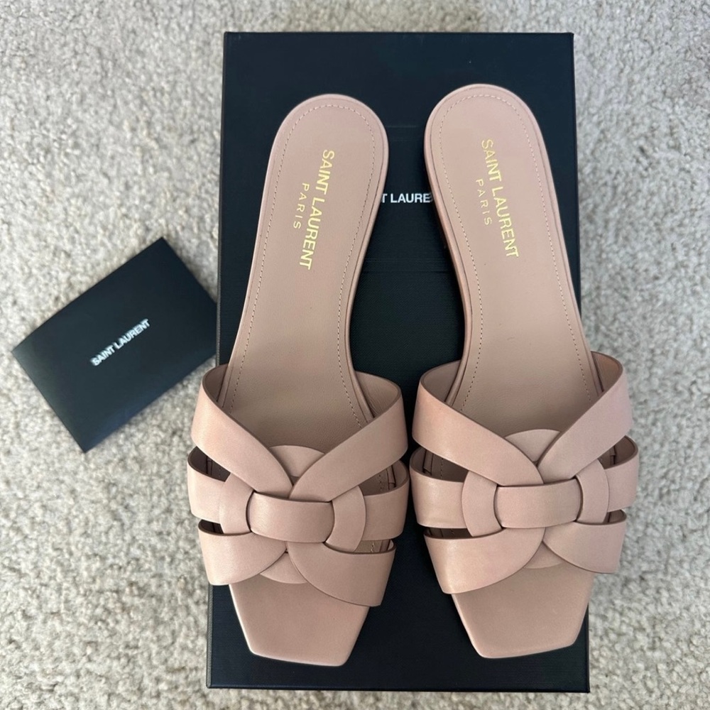 BRAND NEW Saint Laurent Tribute Sandals